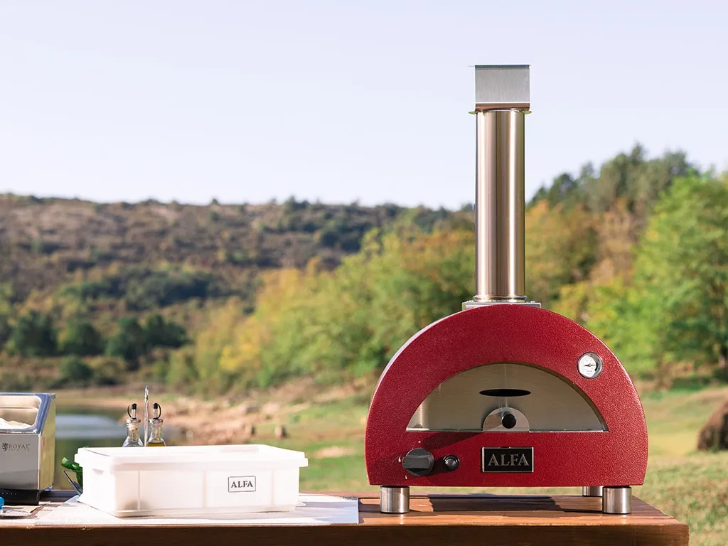 Moderno Portable Red Gas