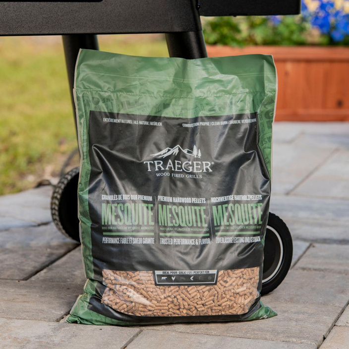Traeger, Mesquite Pellets 9 Kg  