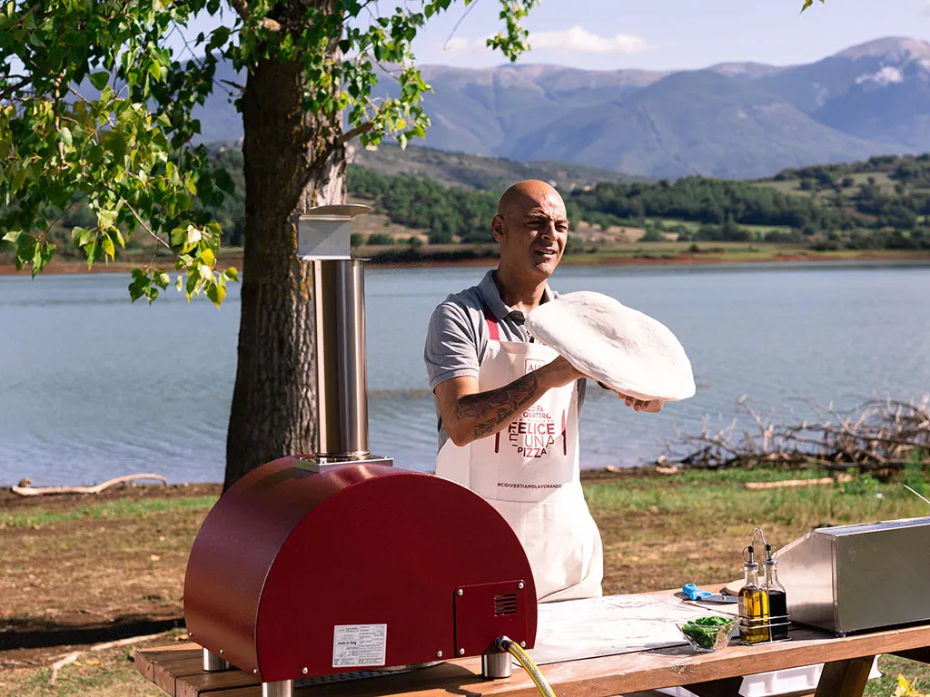 Moderno Portable Red Gas