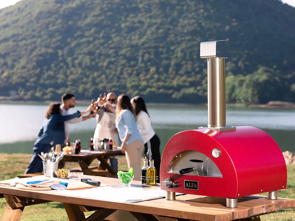Moderno Portable Red Gas