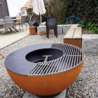 Feuerkugel Inox Grill Halbring 104 ø cm 